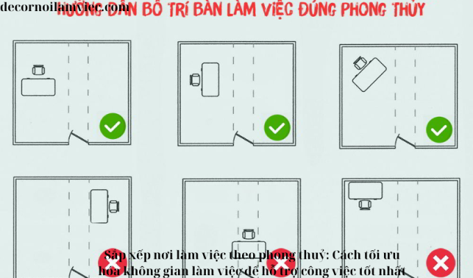 Sắp xếp nơi làm việc theo phong thuỷ: Cách tối ưu hóa không gian làm việc để hỗ trợ công việc tốt nhất